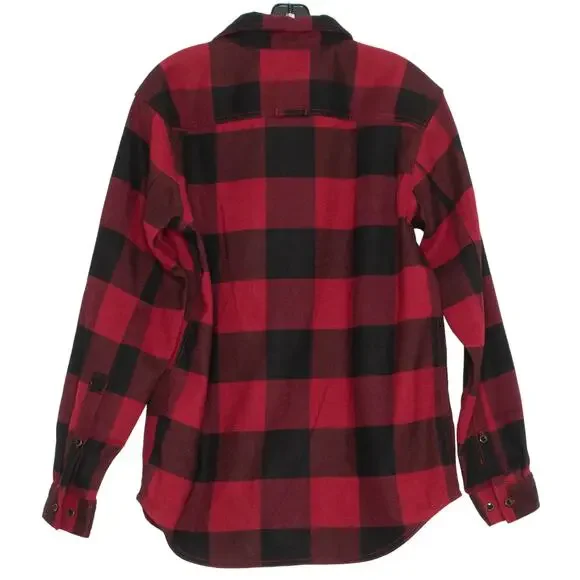 Columbia Gamecocks Buffalo Plaid Shirt Button Up Red Black M Lumberjack Outdoor - Picture 2 of 9